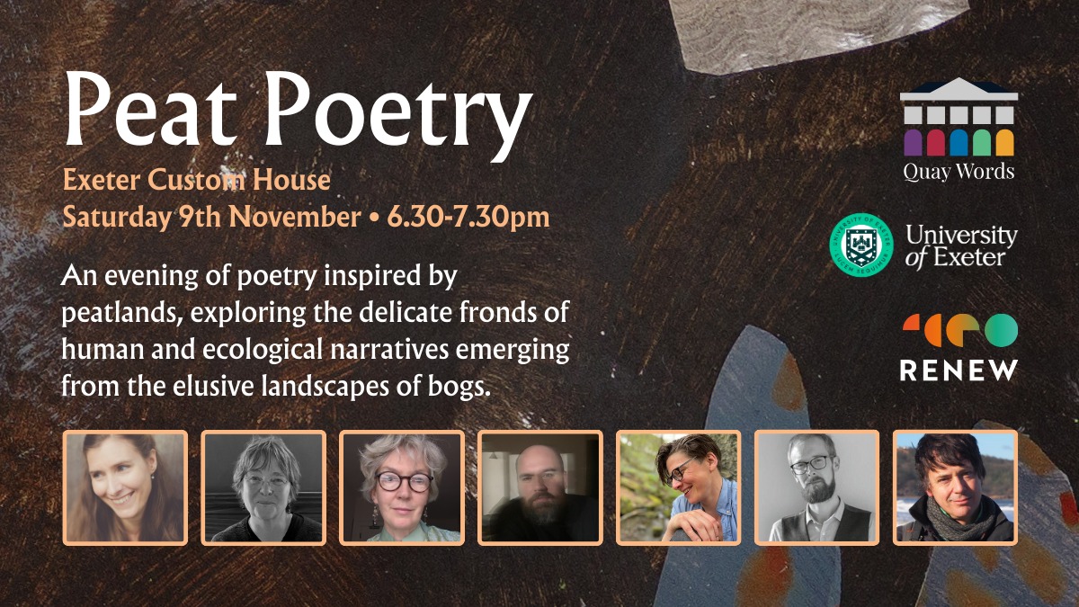 Quay Words & RENEW presents: Peat Poetry