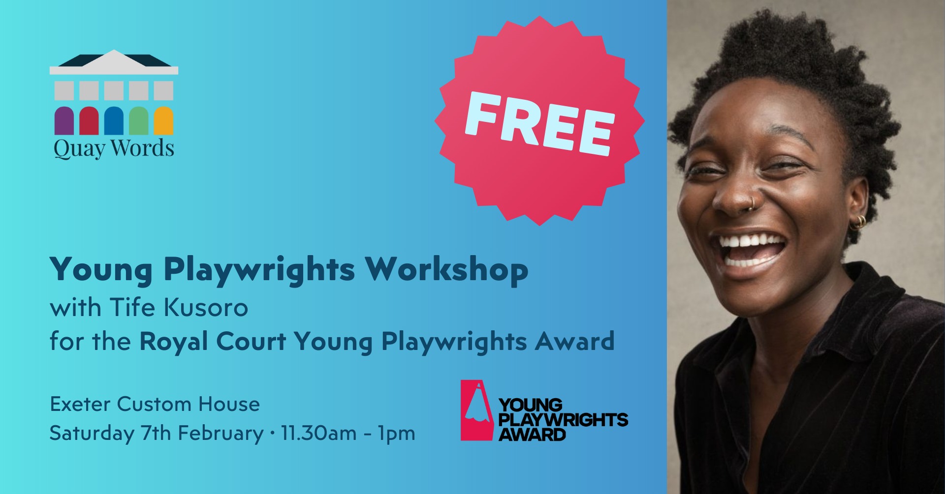 Quay Words presents: Young Playwrights Workshop